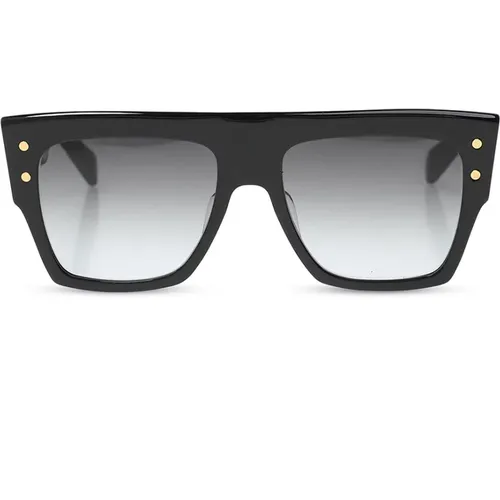 Sonnenbrille mit Logo Balmain - Balmain - Modalova