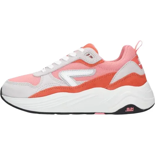 Chunky Sneaker Glide-Z Pink/Grau/Orange , Damen, Größe: 37 EU - Hub - Modalova