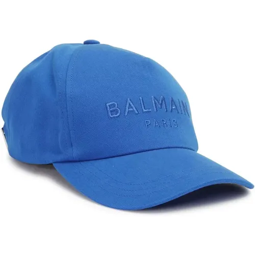 Caps, male, , Size: ONE SIZE Stylish Hats - Balmain - Modalova