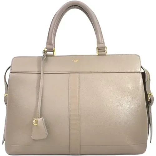 Pre-owned Handbags, female, , Size: ONE SIZE Pre-owned Leather celine-bags - Celine Vintage - Modalova