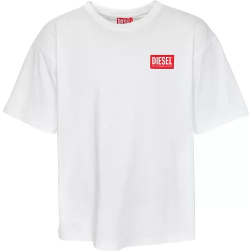 Boxt Lab T-Shirt Oversized Fit , Herren, Größe: XL - Diesel - Modalova