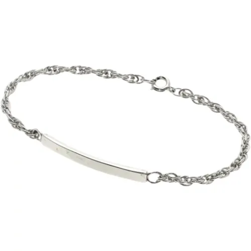 Pre-owned Jewellery, female, , Size: ONE SIZE Pre-owned Silver bracelets - Tiffany & Co. Pre-owned - Modalova