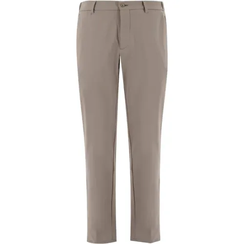 Chinos, male, , Size: 2XL Italian Men39 Tortora Trousers - Berwich - Modalova