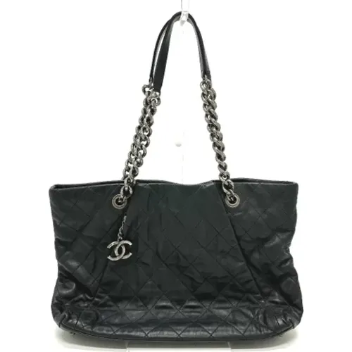 Pre-owned Tote Bags, female, , Size: ONE SIZE Pre-owned Leather chanel-bags - Chanel Vintage - Modalova