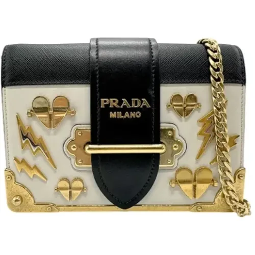 Pre-owned Cross Body Bags, female, , Size: ONE SIZE Pre-owned Leather prada-bags - Prada Vintage - Modalova