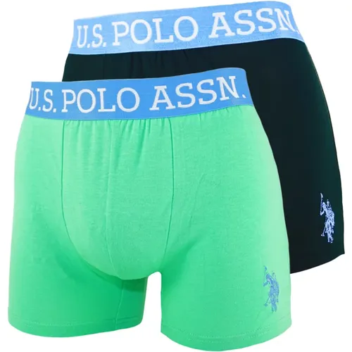 Shorts 2 Pack Boxer Unterwäsche , Herren, Größe: M - U.s. Polo Assn. - Modalova