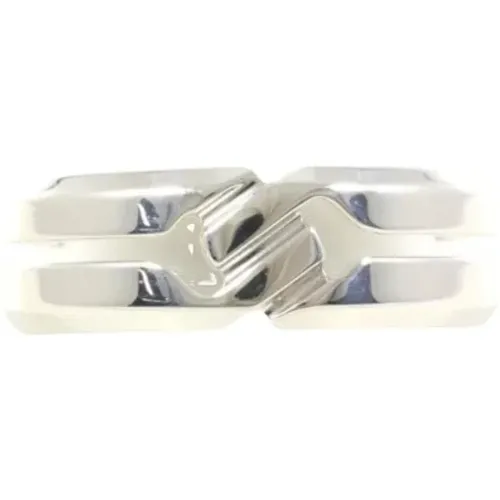 Pre-owned Silver rings , female, Sizes: ONE SIZE - Gucci Vintage - Modalova