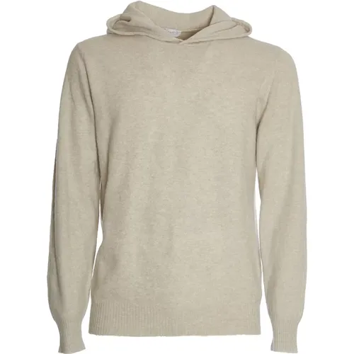 Hoodies, male, , Size: S Wool Cashmere Hoodie - 04651/ A trip in a bag - Modalova