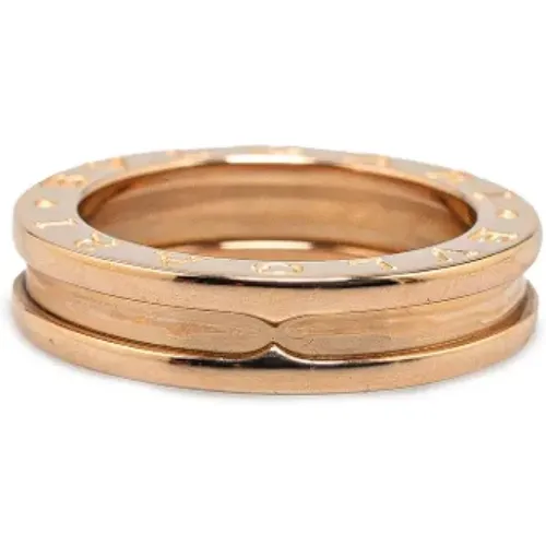 Pre-owned Gold rings , female, Sizes: ONE SIZE - Bvlgari Vintage - Modalova