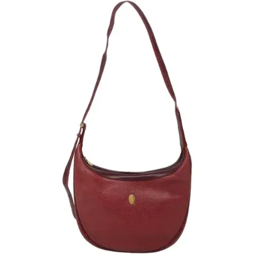 Pre-owned Leder Schultertasche , Damen, Größe: ONE Size - Cartier Vintage - Modalova