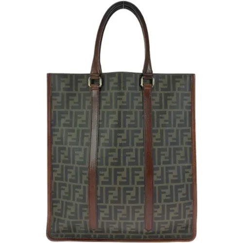 Pre-owned Tote Bags, female, , Size: ONE SIZE Pre-owned Canvas totes - Fendi Vintage - Modalova