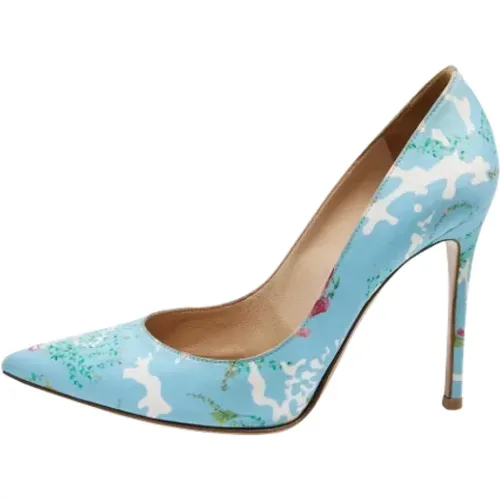 Pre-owned Pumps, female, , Size: 9 US Pre-owned Fabric heels - Gianvito Rossi Pre-owned - Modalova