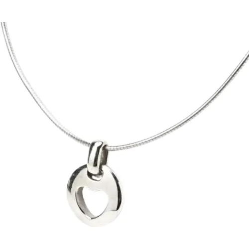 Pre-owned Jewellery, female, , Size: ONE SIZE Pre-owned Silver necklaces - Tiffany & Co. Pre-owned - Modalova