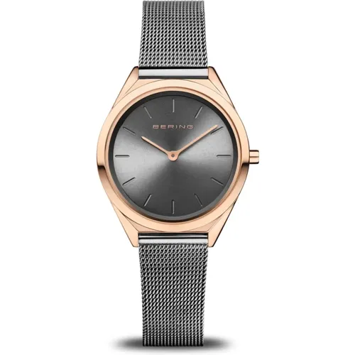 Watches, unisex, , Size: ONE SIZE Unisex Watch Ultra Slim 31 mm Mesh Bracelet 17031-369 - Bering - Modalova