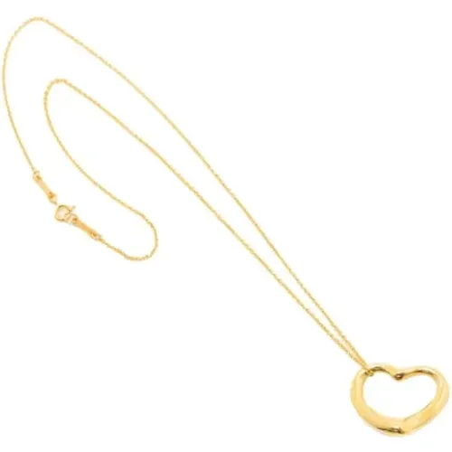 Pre-owned Jewellery, female, , Size: ONE SIZE Pre-owned Gold necklaces - Tiffany & Co. Pre-owned - Modalova