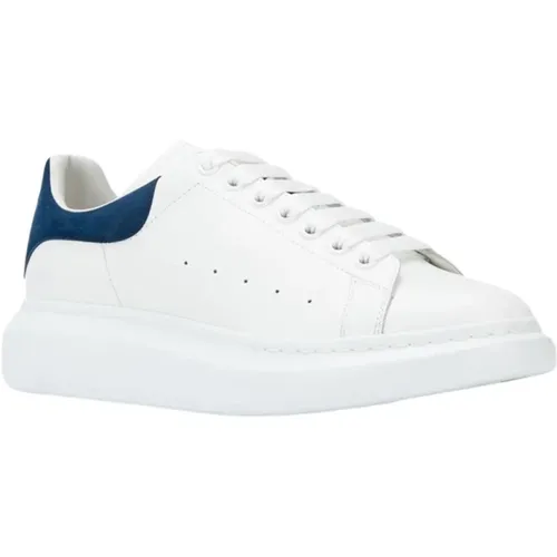 Weiße Oversized Ledersneaker , Damen, Größe: 35 EU - alexander mcqueen - Modalova