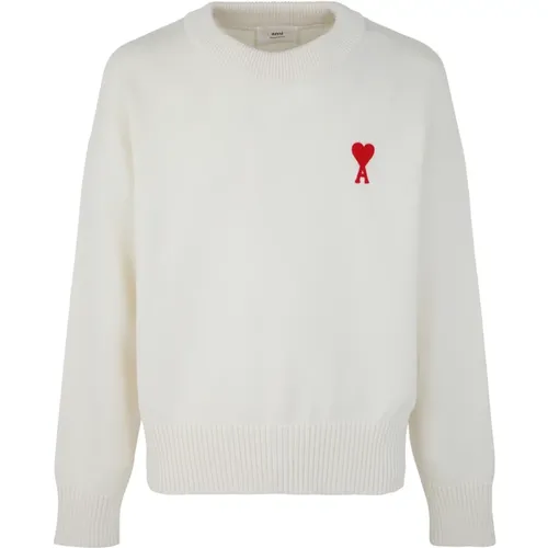 ADC Crewneck Sweater , male, Sizes: S, L, XS - Ami Paris - Modalova