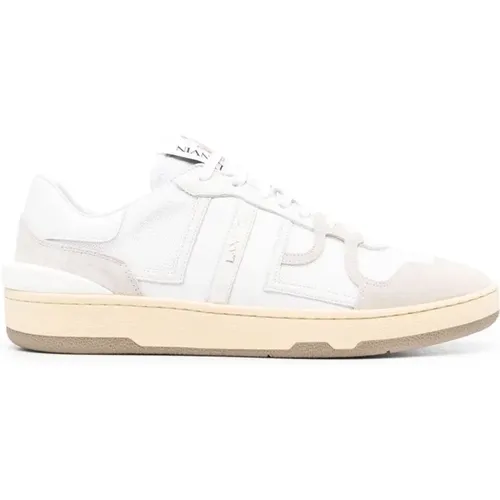 Clay Low Top Sneakers , male, Sizes: 9 UK - Lanvin - Modalova