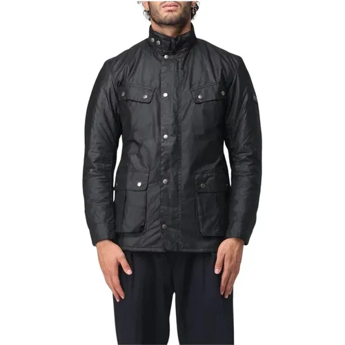 Light Jackets, male, , Size: 2XL Waxed Cotton Jacket - Barbour - Modalova