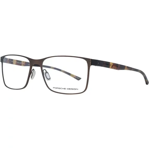 Glasses, male, , Size: ONE SIZE Titanium Trapezium Optical Glasses - Porsche Design - Modalova