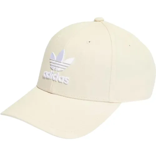 Weiße Trefoil Baseball Cap - adidas Originals - Modalova