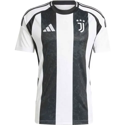 T-Shirts, male, , Size: L Juventus Home Jersey 24/25 - Adidas - Modalova