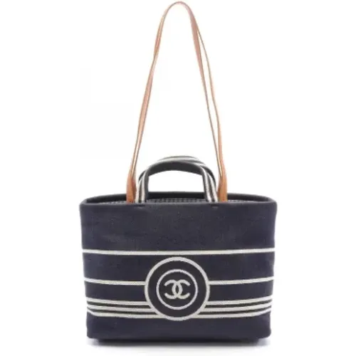 Pre-owned Tote Bags, female, , Size: ONE SIZE Pre-owned Leather chanel-bags - Chanel Vintage - Modalova