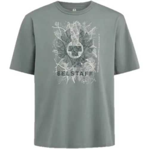 Karte Mineral T-Shirt , Herren, Größe: S - Belstaff - Modalova