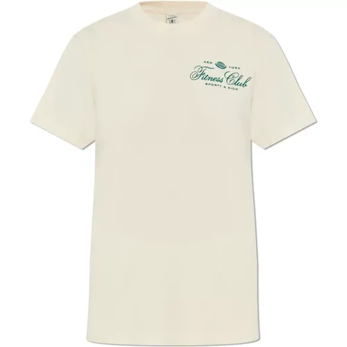 T-Shirt aus der Wall Street Kollektion - Sporty & Rich - Modalova