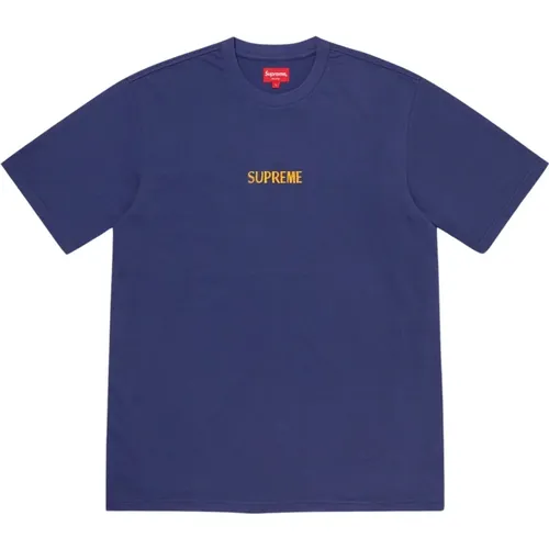 Limitierte Auflage Bullion Logo T-shirt Navy , Herren, Größe: M - Supreme - Modalova