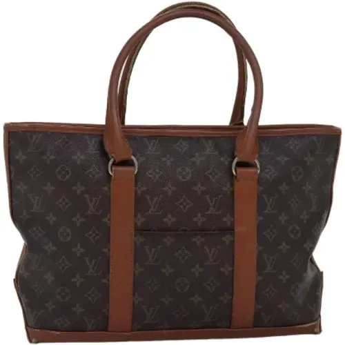 Pre-owned Tote Bags, female, , Size: ONE SIZE Pre-owned Coated canvas louis-vuitton-bags - Louis Vuitton Vintage - Modalova