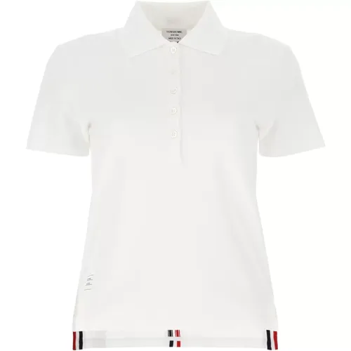 Klassisches Polo Shirt für Männer , Damen, Größe: 2XS - Thom Browne - Modalova