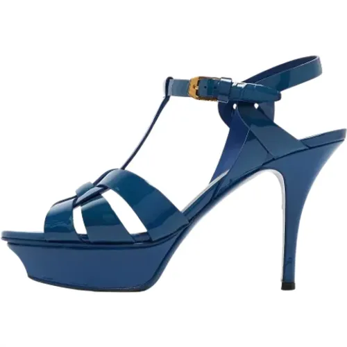 Pre-owned Leder sandals - Yves Saint Laurent Vintage - Modalova