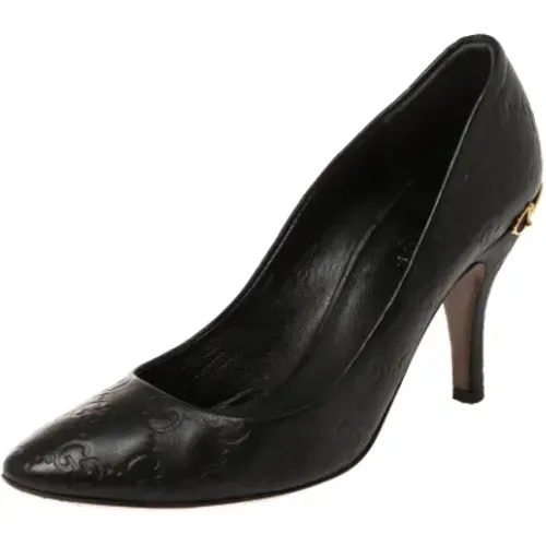 Pre-owned Pumps, female, , Size: 6 US Pre-owned Leather heels - Gucci Vintage - Modalova