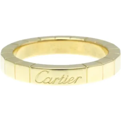 Pre-owned Jewellery, female, , Size: ONE SIZE Pre-owned Gold rings - Cartier Vintage - Modalova