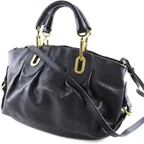Pre-owned Leather handbags , female, Sizes: ONE SIZE - Bally Pre-owned - Modalova