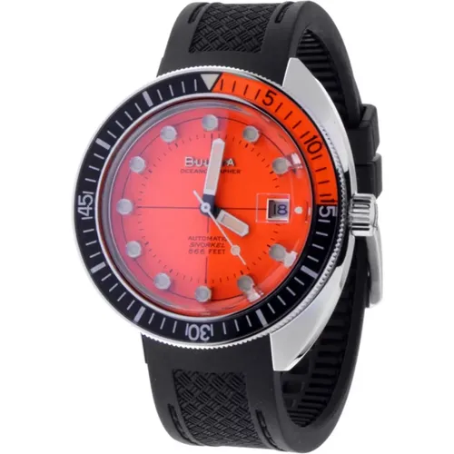 Oceanographer 41mm Automatic Diver's Watch , male, Sizes: ONE SIZE - Bulova - Modalova