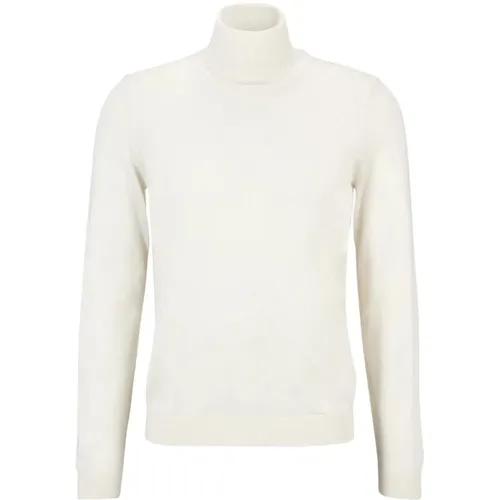 Turtlenecks, male, , Size: L Soft Knit Dolcevita in Cashmere Lana e Seta - Cashmere Company - Modalova