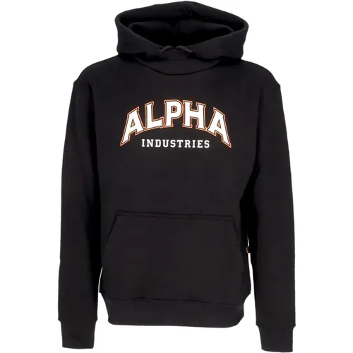 Hoodies, male, , Size: XL College Hoodie Long Sleeve - alpha industries - Modalova