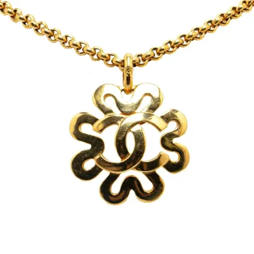 Pre-owned Jewellery, female, , Size: ONE SIZE Pre-owned Metal necklaces - Chanel Vintage - Modalova