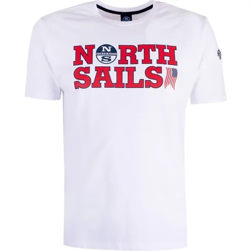 T-shirt , male, Sizes: 2XL, M, S, XL, L - North Sails - Modalova