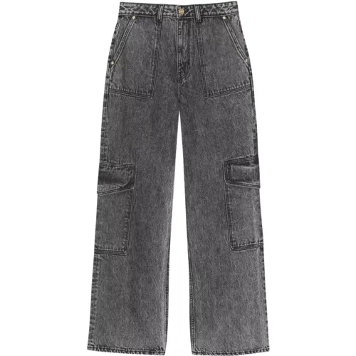 Wide Jeans , Damen, Größe: W29 - Ganni - Modalova