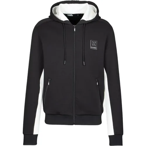 Zip-throughs, male, , Size: S Jacket - Karl Lagerfeld - Modalova