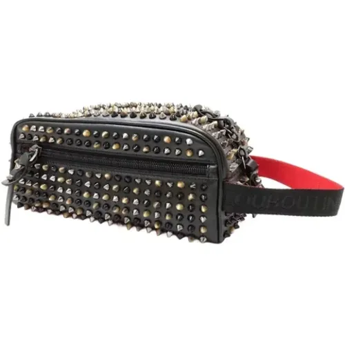 Pre-owned Belt Bags, female, , Size: ONE SIZE Pre-owned Leather crossbody-bags - Christian Louboutin Pre-owned - Modalova