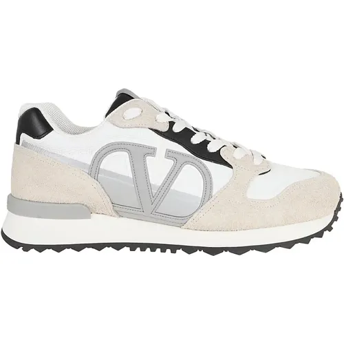 Vlogo Pace Sneaker Grau , Herren, Größe: 39 EU - Valentino Garavani - Modalova