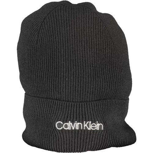 Beanies, unisex, , Size: ONE SIZE Womens Embroidered Logo Beanie - Calvin Klein - Modalova