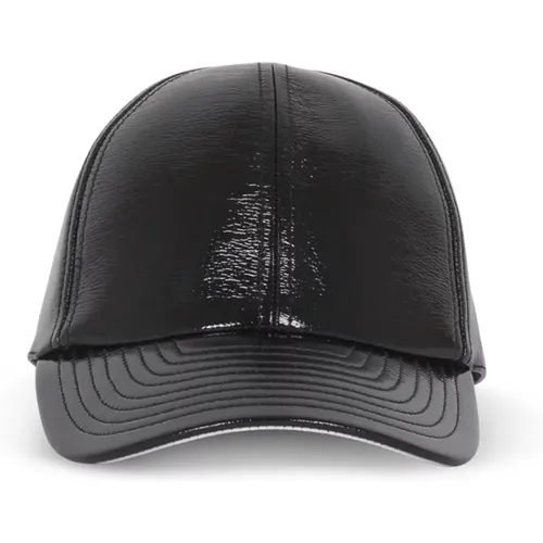 Caps, female, , Size: M Vinyl Cap Hat - Courrèges - Modalova