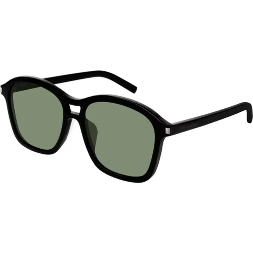 SL 258-001 Sunglasses Grey , unisex, Sizes: 54 MM - Saint Laurent - Modalova