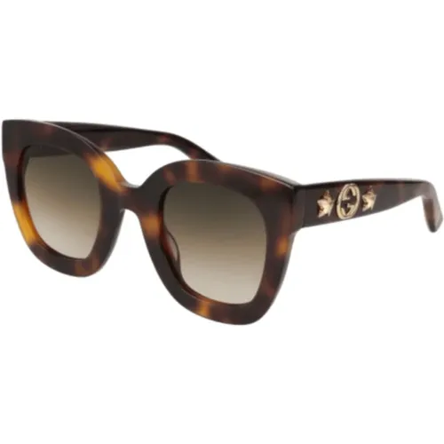 Stylische Sonnenbrille Gg0208S , unisex, Größe: 49 MM - Gucci - Modalova
