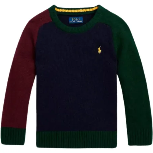 Blauer Strickpullover Kinder Multicolor - Ralph Lauren - Modalova